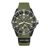 Ulysse Nardin Diver Net Ops 44mm Mens Watch Green