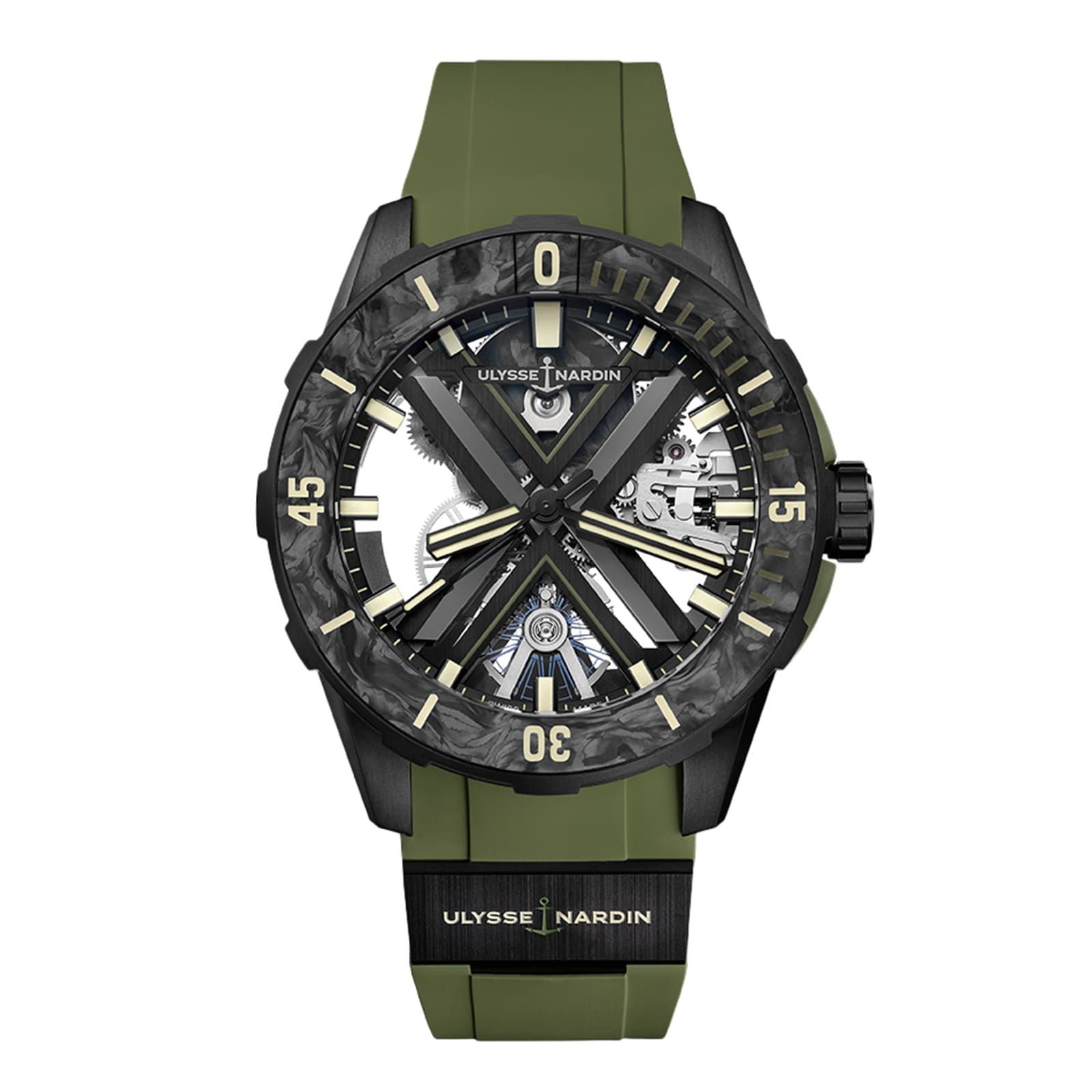 Ulysse Nardin Diver X Skeleton Ops 44mm Mens Watch Ulysse Nardin Diver X Skeleton Ops 44mm Mens Watch