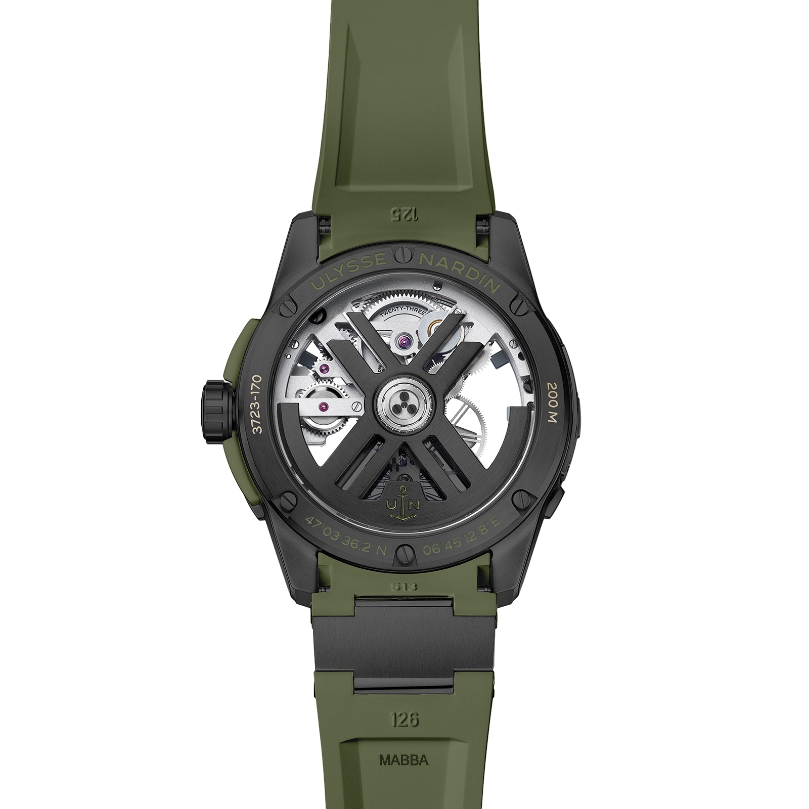 Ulysse Nardin Diver X Skeleton Ops 44mm Mens Watch Ulysse Nardin Diver X Skeleton Ops 44mm Mens Watch