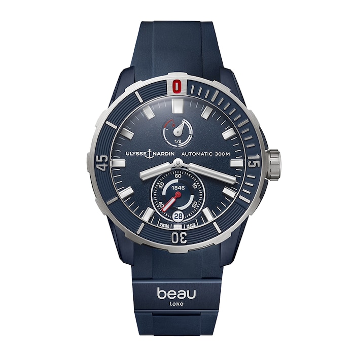 Ulysse Nardin Diver 44mm Blue PVD Titanium Case