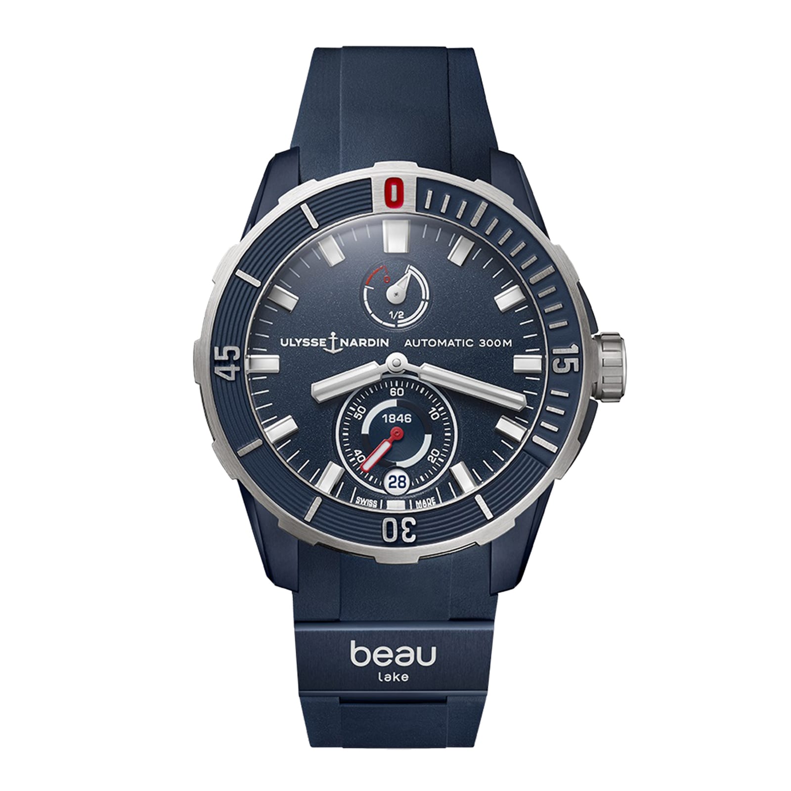 Ulysse Nardin Diver 44mm Blue PVD Titanium Case Ulysse Nardin Diver 44mm Blue PVD Titanium Case