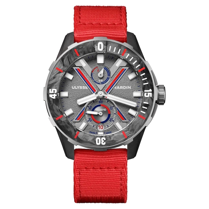 Ulysse Nardin Diver 44mm Net Vendée Globe Carbonium Case