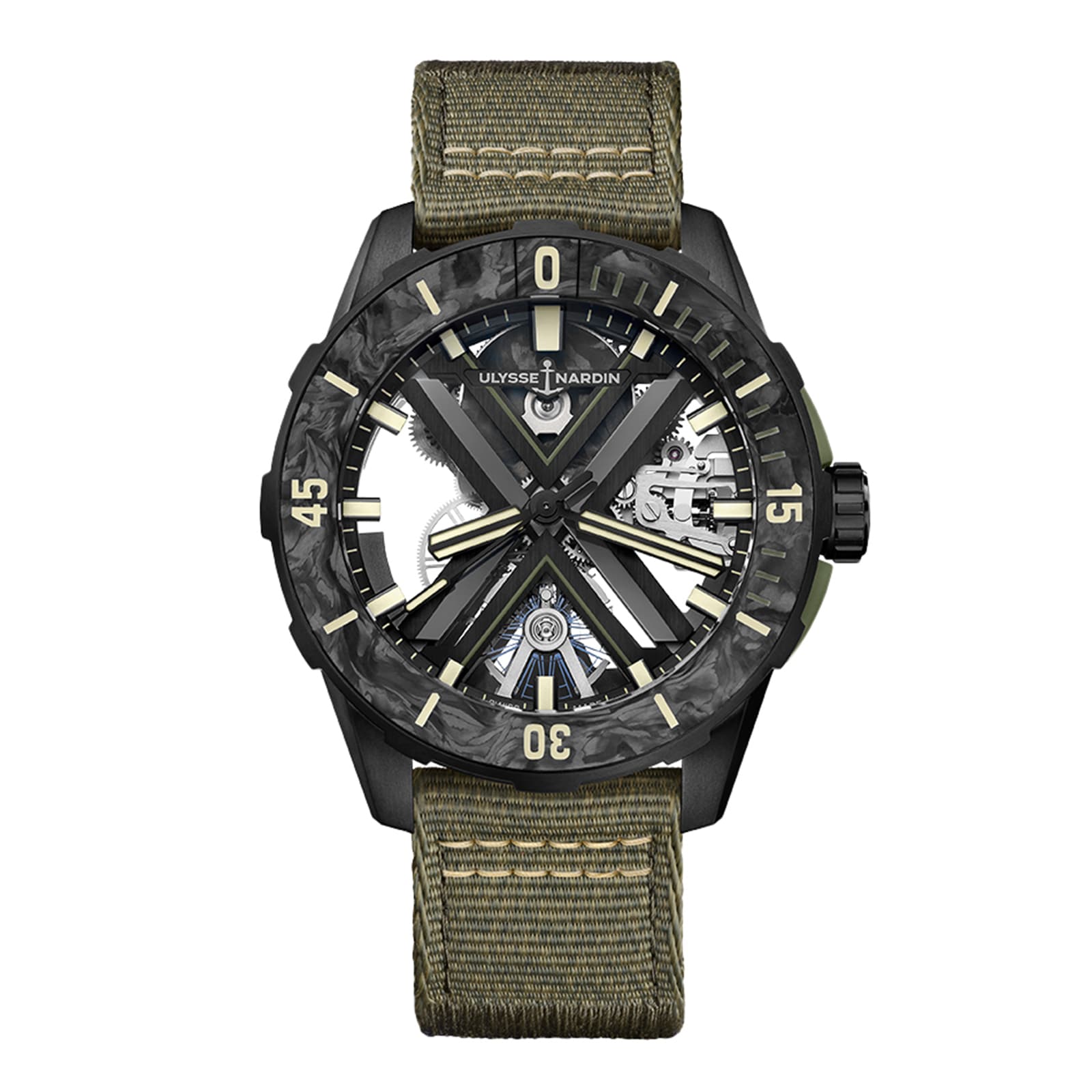 Ulysse Nardin Diver X Skeleton Ops 44mm Mens Watch Ulysse Nardin Diver X Skeleton Ops 44mm Mens Watch