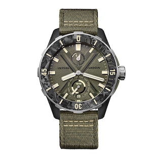 Ulysse Nardin Diver Net Ops 44mm Mens Watch Green