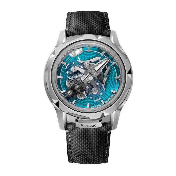Ulysse Nardin Freak S Enamel Limited Edition 45mm Mens Watch Turquoise