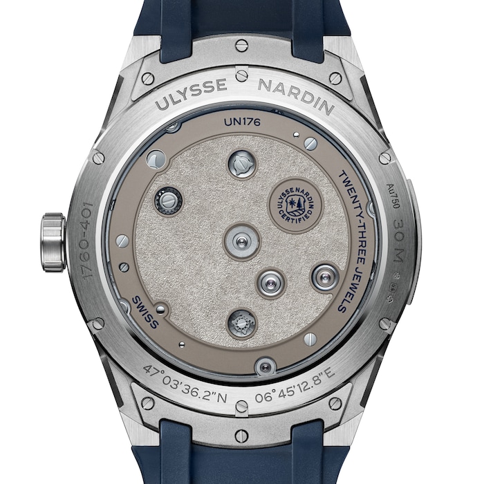 Ulysse Nardin Blast Free Wheel Maillechort Limited Edition 45mm Mens Watch
