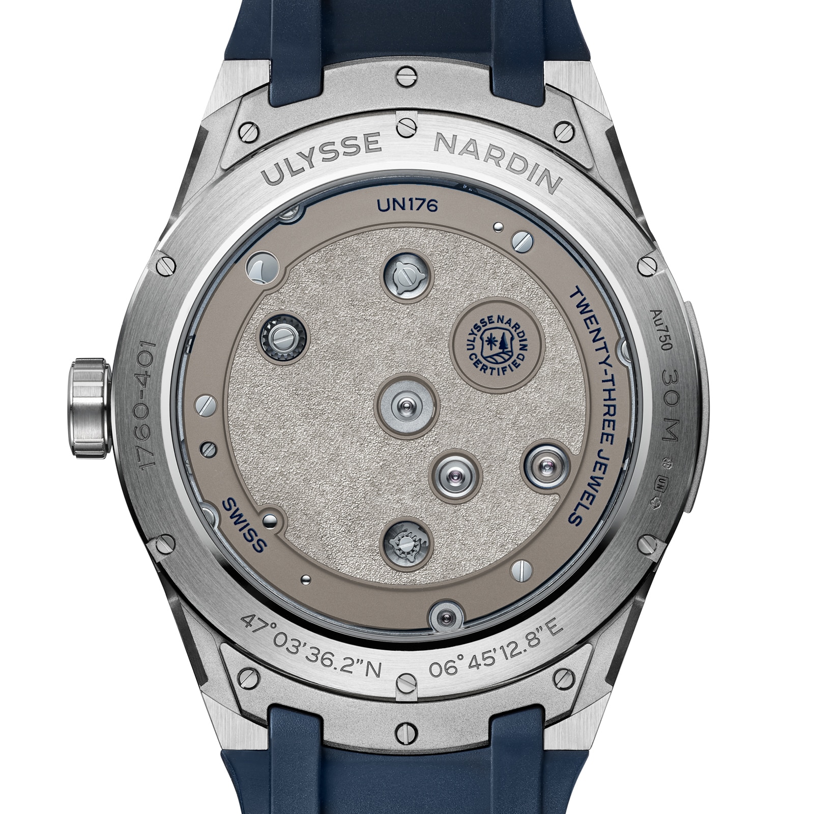 Ulysse Nardin Blast Free Wheel Maillechort Limited Edition 45mm Mens Watch