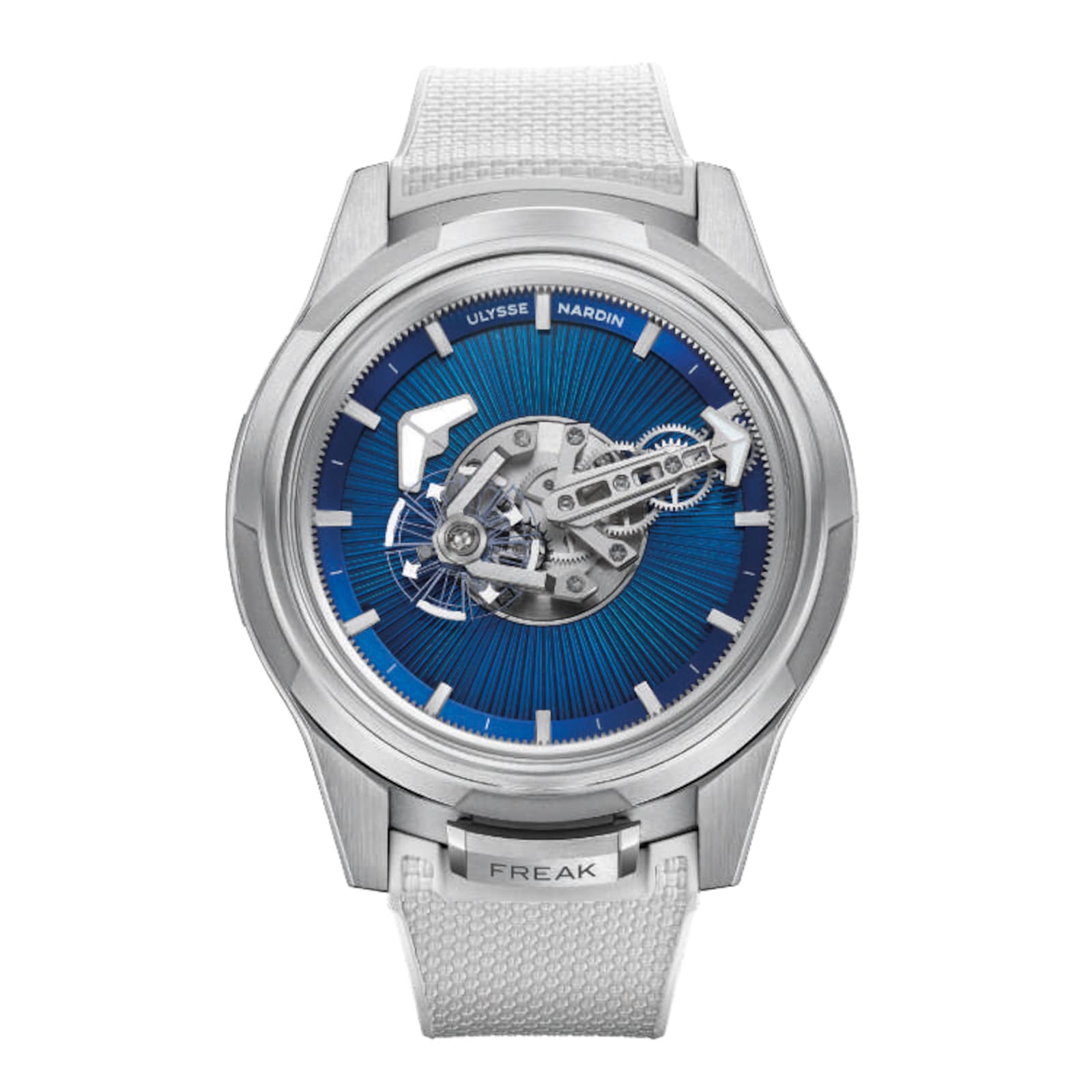Ulysse Nardin Freak One Blue Enamel Limited Edition 44mm Titanium Case