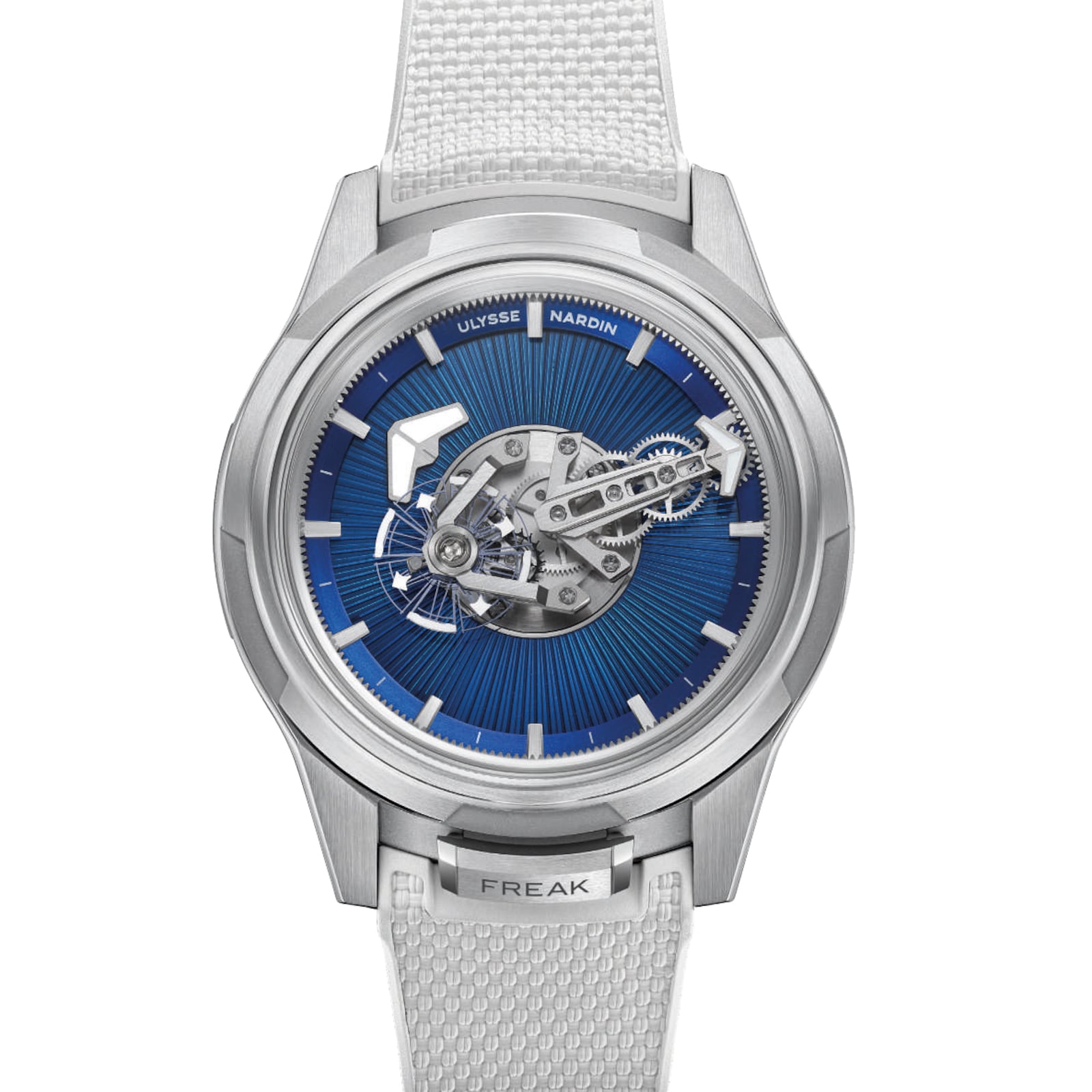 Ulysse Nardin Freak One Blue Enamel Limited Edition 44mm Titanium Case