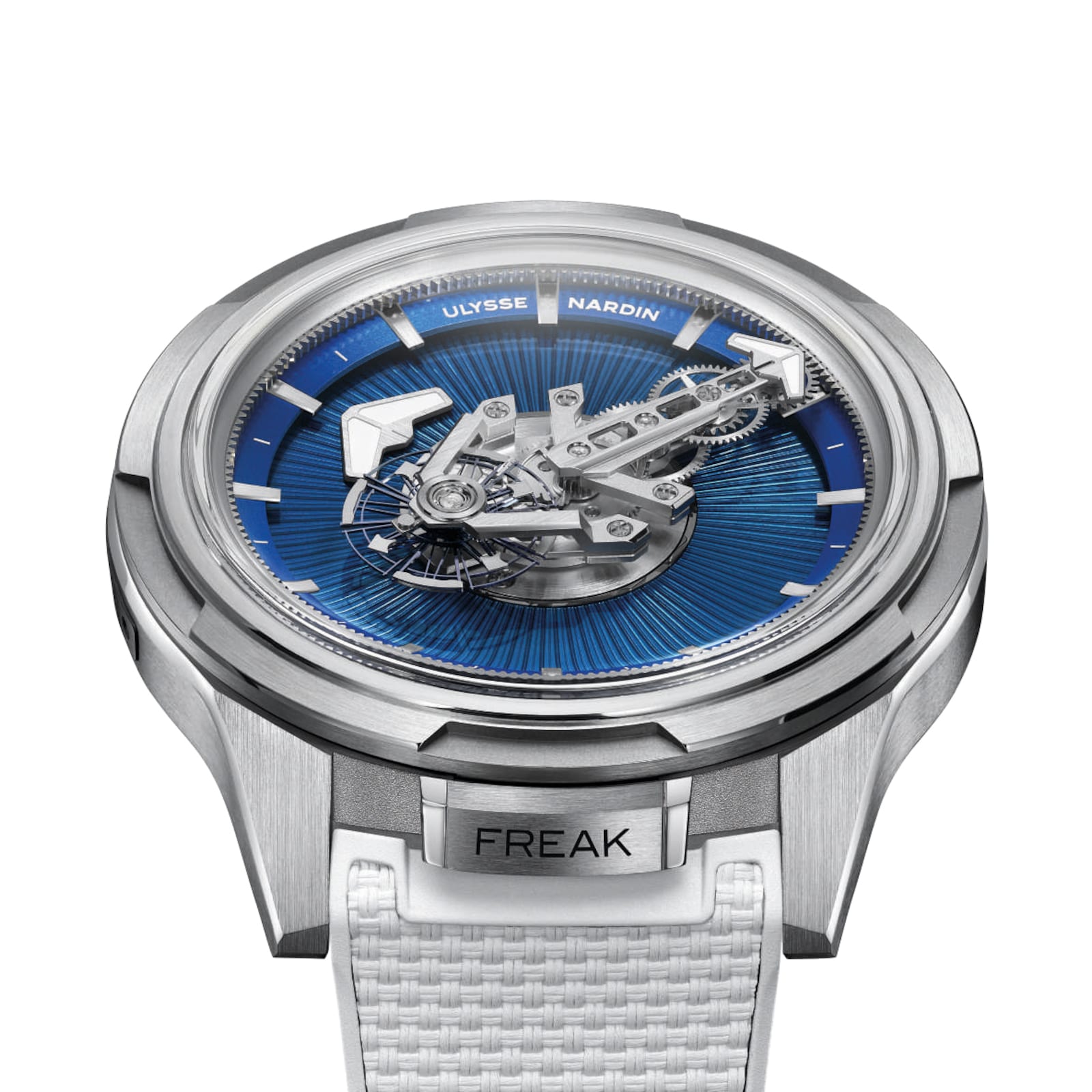 Ulysse Nardin Freak One Blue Enamel Limited Edition 44mm Titanium Case