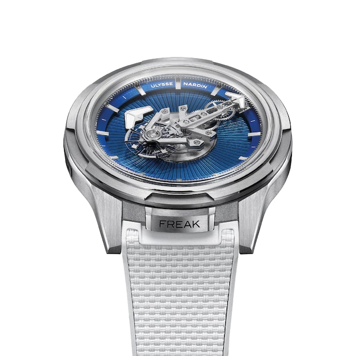 Ulysse Nardin Freak One Blue Enamel Limited Edition 44mm Titanium Case