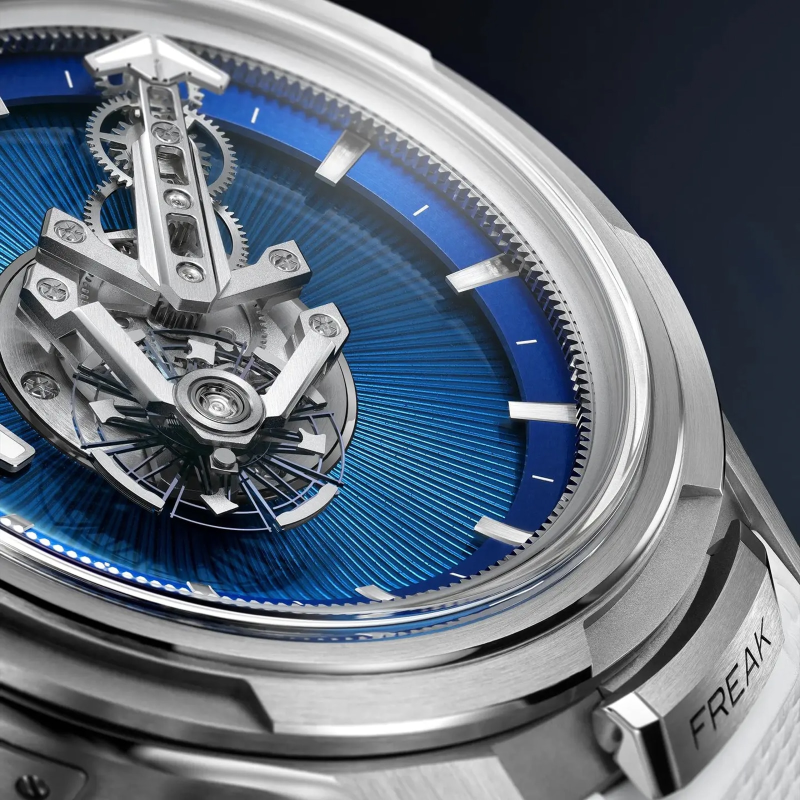 Ulysse Nardin Freak One Blue Enamel Limited Edition 44mm Titanium Case