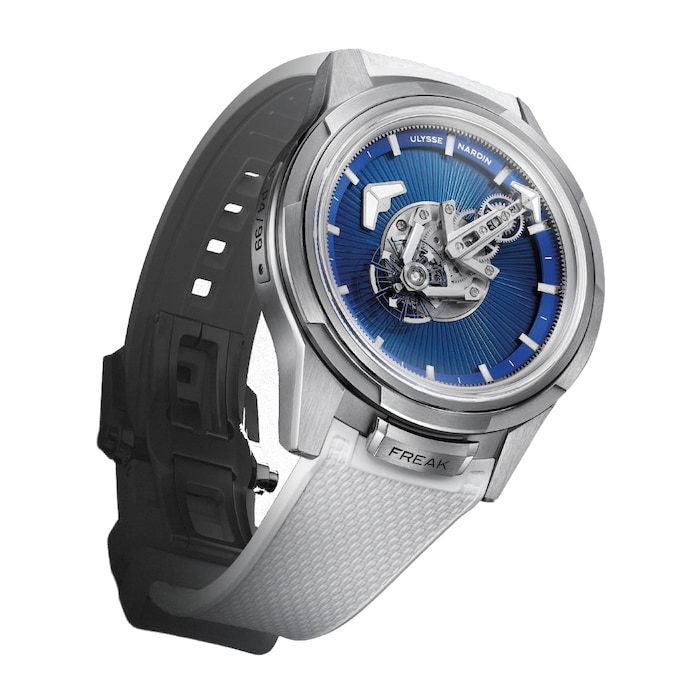 Ulysse Nardin Freak One Blue Enamel Limited Edition 44mm Titanium Case