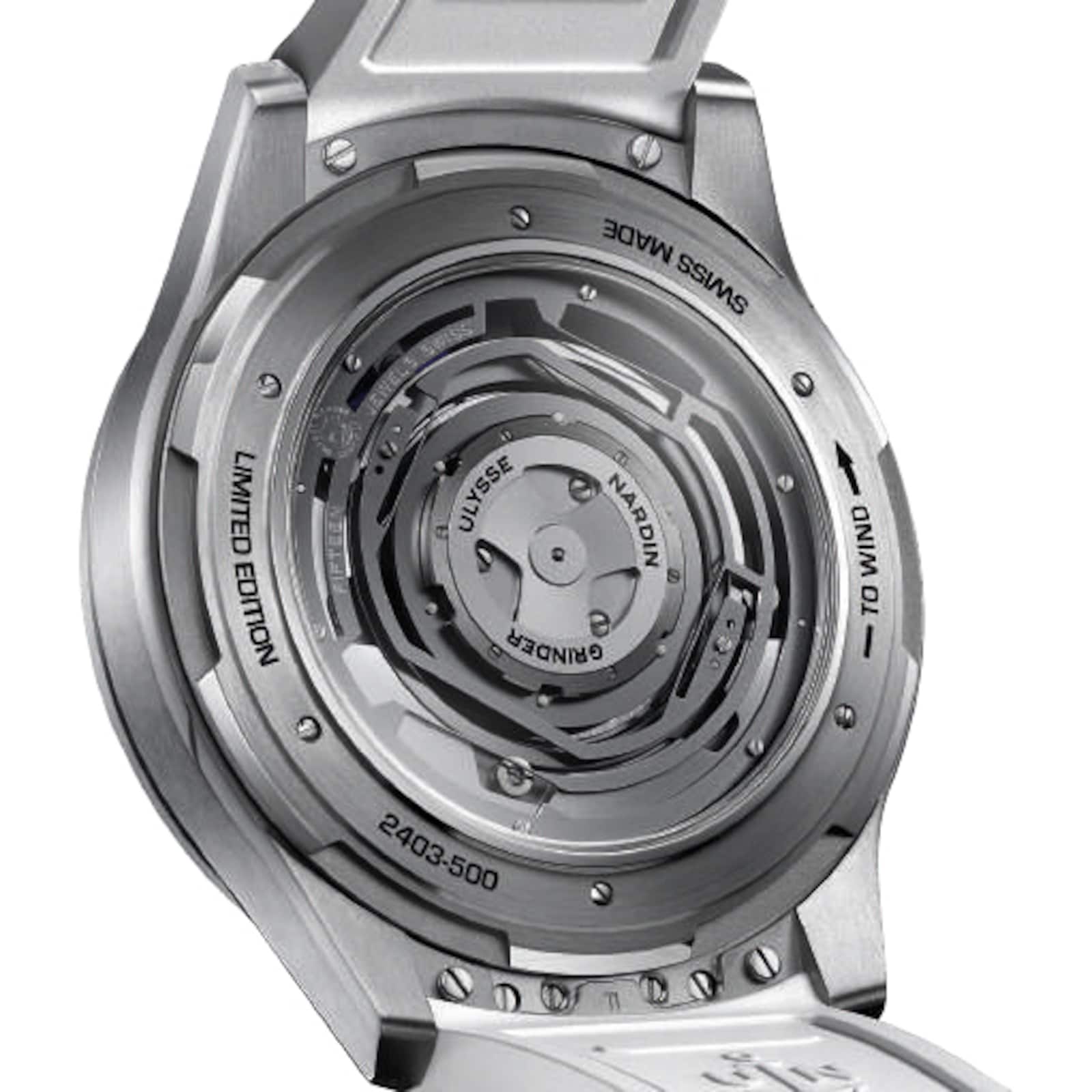 Ulysse Nardin Freak One Blue Enamel Limited Edition 44mm Titanium Case