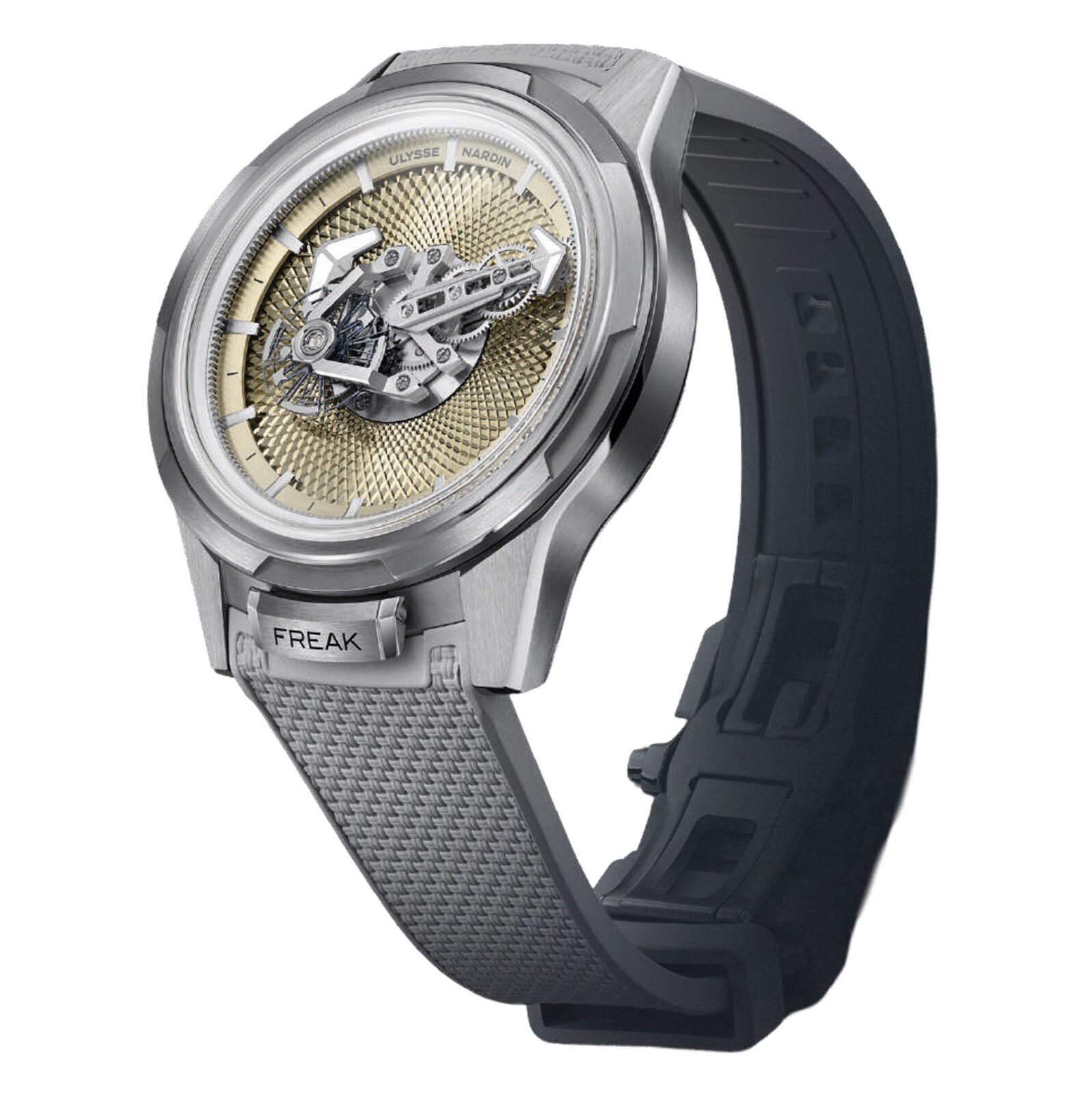 Ulysse Nardin Freak One Guilloche Enamel Limited Edition 44mm Titanium Case