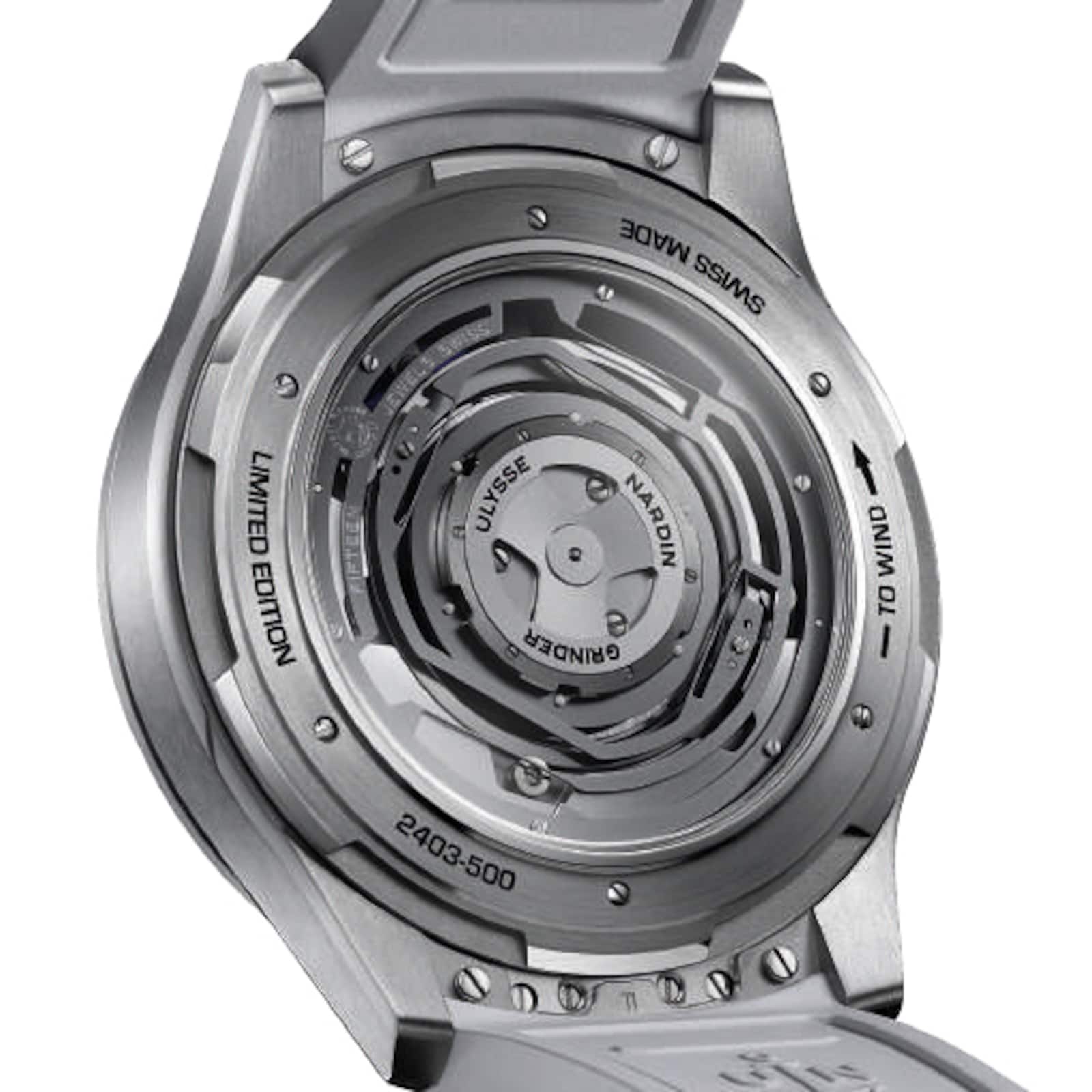 Ulysse Nardin Freak One Guilloche Enamel Limited Edition 44mm Titanium Case