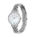 Olivia Burton Classic 30mm Ladies Watch Mother Of Pearl Silver