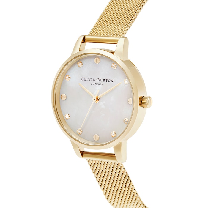 Olivia Burton Classic 30mm Ladies Watch Mother Of Pearl