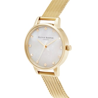 Olivia Burton Classic 30mm Ladies Watch Mother Of Pearl