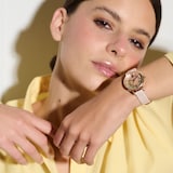 Olivia Burton Wonderland 30mm Ladies Watch Pink Leather