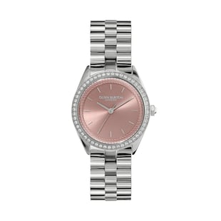 Olivia Burton Sports Luxe Bejewelled 34mm Ladies Watch Rose