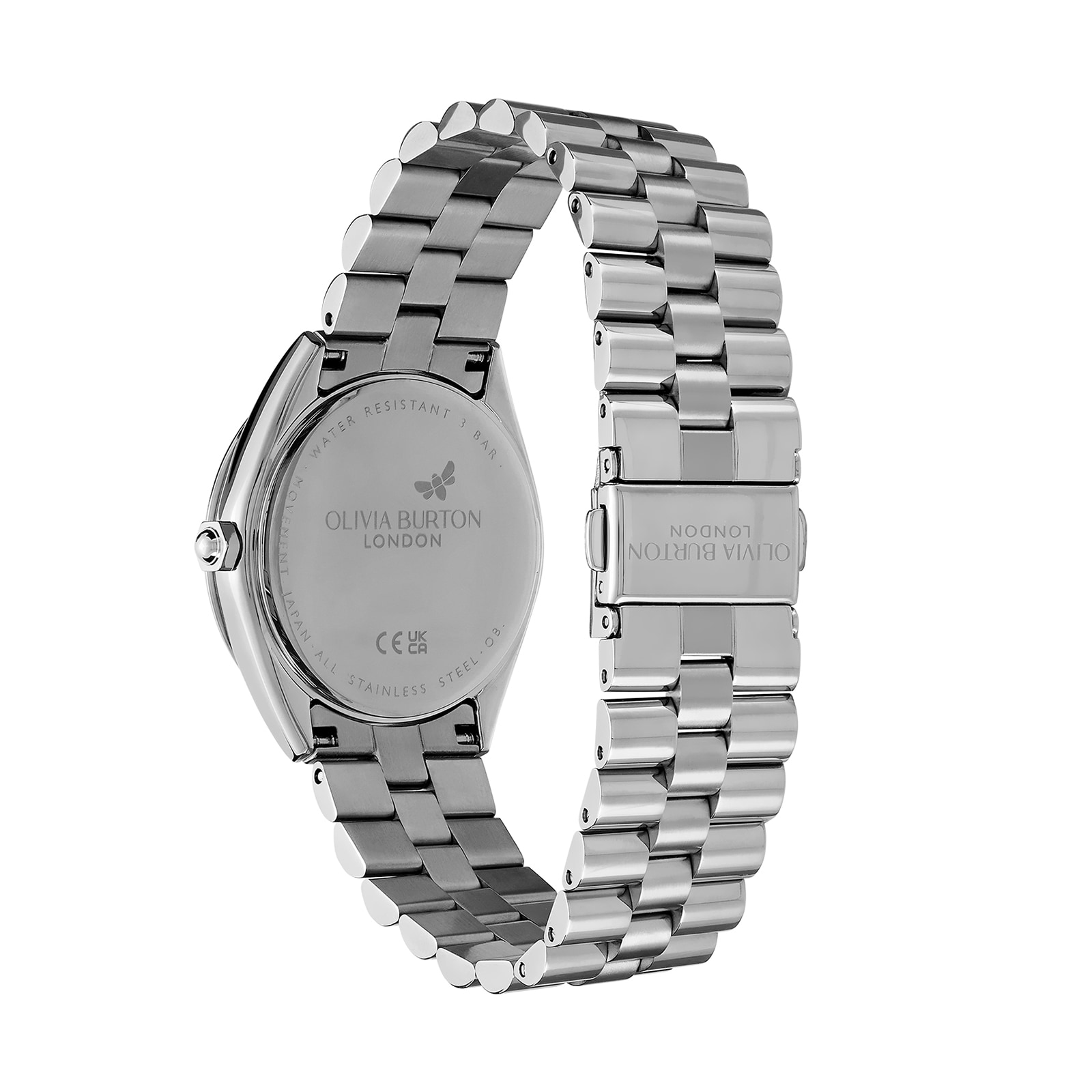 Olivia Burton Sports Luxe Bejewelled 34mm Ladies Watch Rose