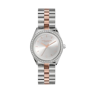 Olivia Burton Sports Luxe Bejewelled 34mm Ladies Watch Silver