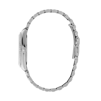 Olivia Burton Sports Luxe Bejewelled 34mm Ladies Watch Silver