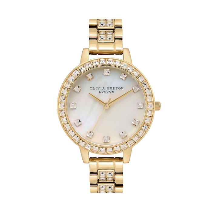 Olivia Burton Treasure 34mm Ladies Watch Mother Of Pearl