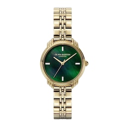 17730697 - Art Deco 30mm Ladies Watch Green