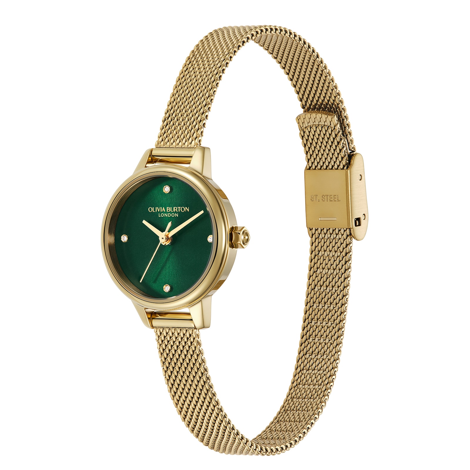 Olivia Burton Mini Classic 23mm Ladies Watch Green