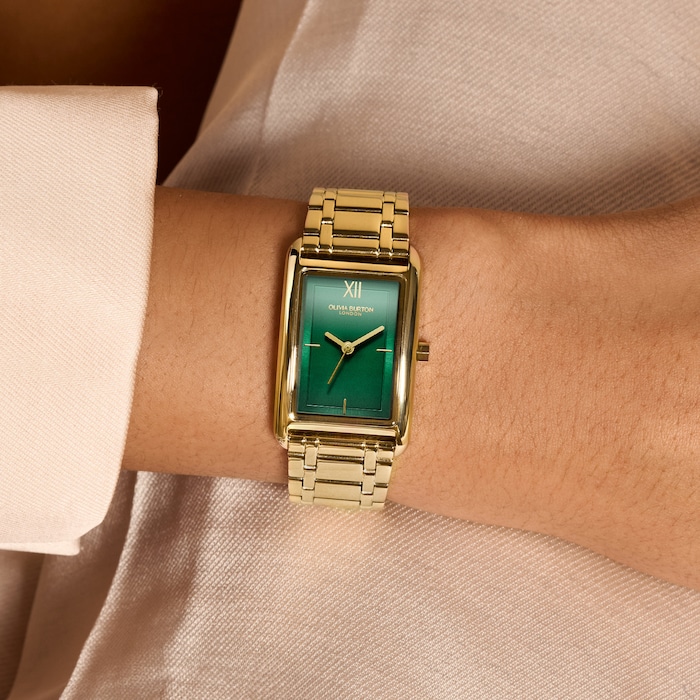 Olivia Burton Grove 30mm Ladies Watch Green