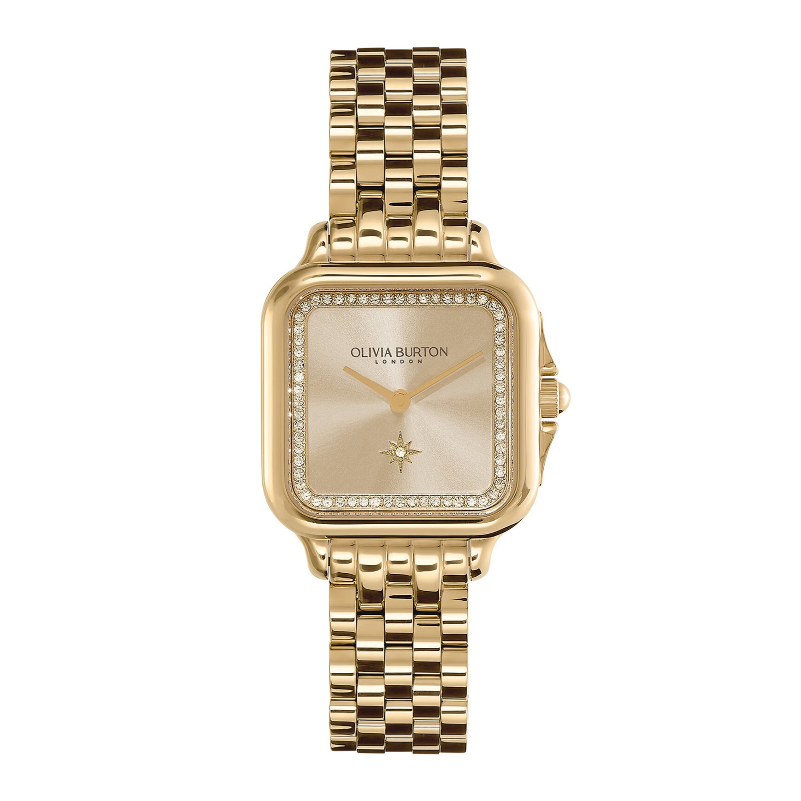 Olivia Burton Grosvenor 28mm Ladies Watch Gold