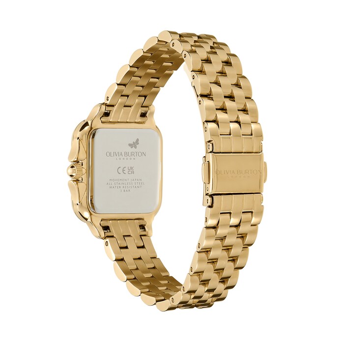 Olivia Burton Grosvenor 28mm Ladies Watch Gold