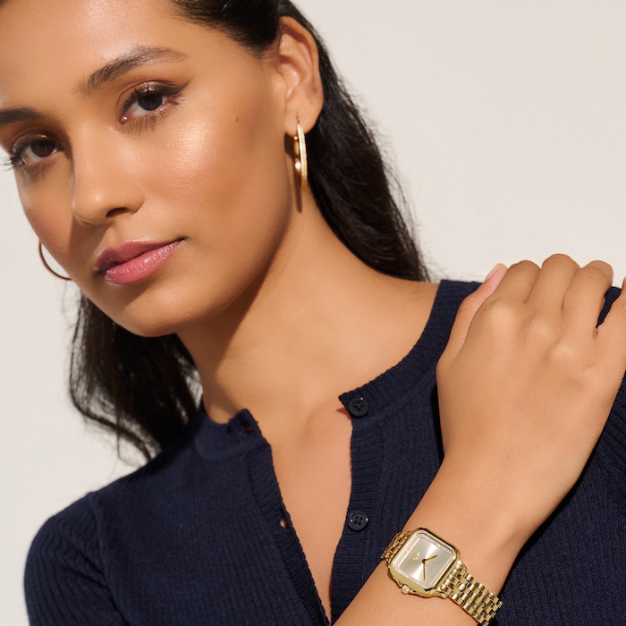 Olivia Burton Grosvenor 28mm Ladies Watch Gold
