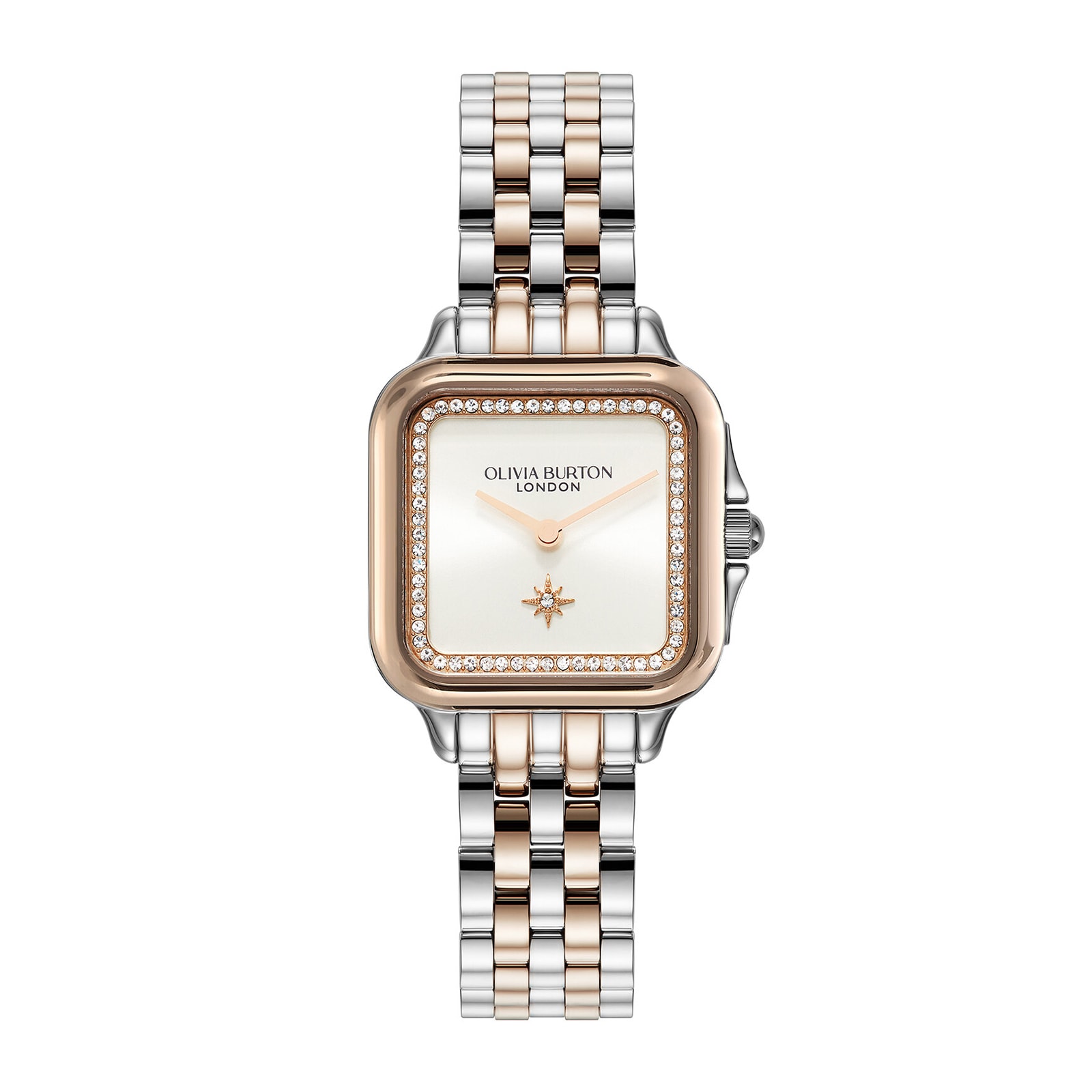 Olivia Burton Grosvenor 28mm Ladies Watch Champagne