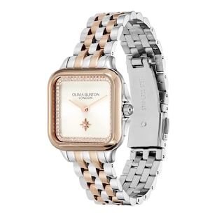 Olivia Burton Grosvenor 28mm Ladies Watch Champagne