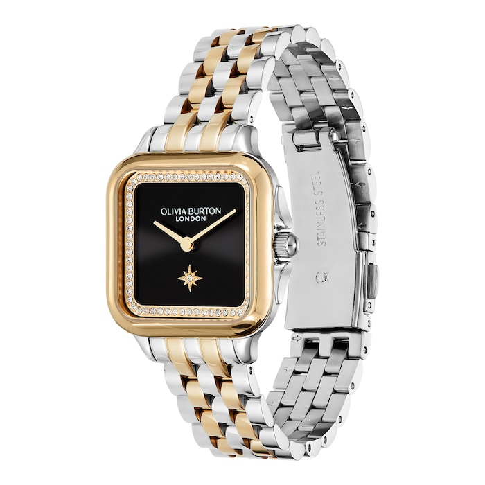 Olivia Burton Grosvenor 28mm Ladies Watch Black
