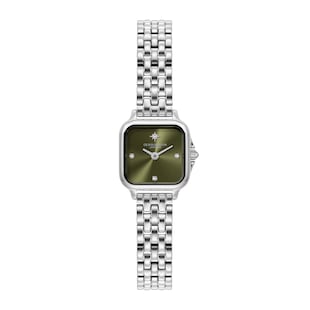 Olivia Burton Mini Grosvenor 20mm Ladies Watch Green