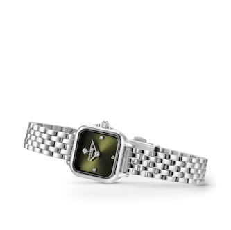 Olivia Burton Mini Grosvenor 20mm Ladies Watch Green