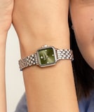 Olivia Burton Mini Grosvenor 20mm Ladies Watch Green
