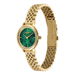 Olivia Burton Honeycomb 28mm Ladies Watch Gold