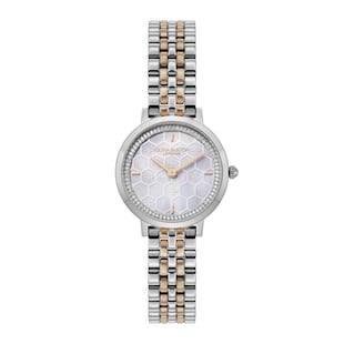 Olivia Burton Honeycomb 28mm Ladies Watch Silver