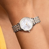 Olivia Burton Honeycomb 28mm Ladies Watch Silver