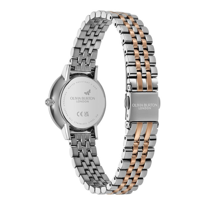 Olivia Burton Honeycomb 28mm Ladies Watch Silver
