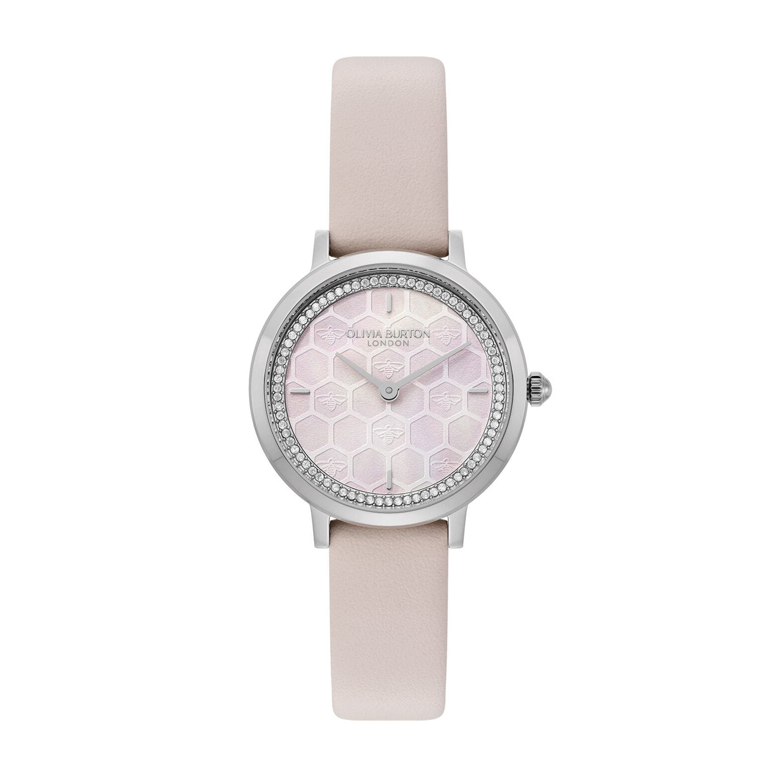 Olivia Burton Honeycomb 28mm Ladies Watch Pink