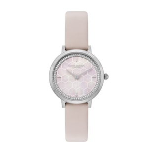 Olivia Burton Honeycomb 28mm Ladies Watch Pink