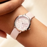 Olivia Burton Honeycomb 28mm Ladies Watch Pink
