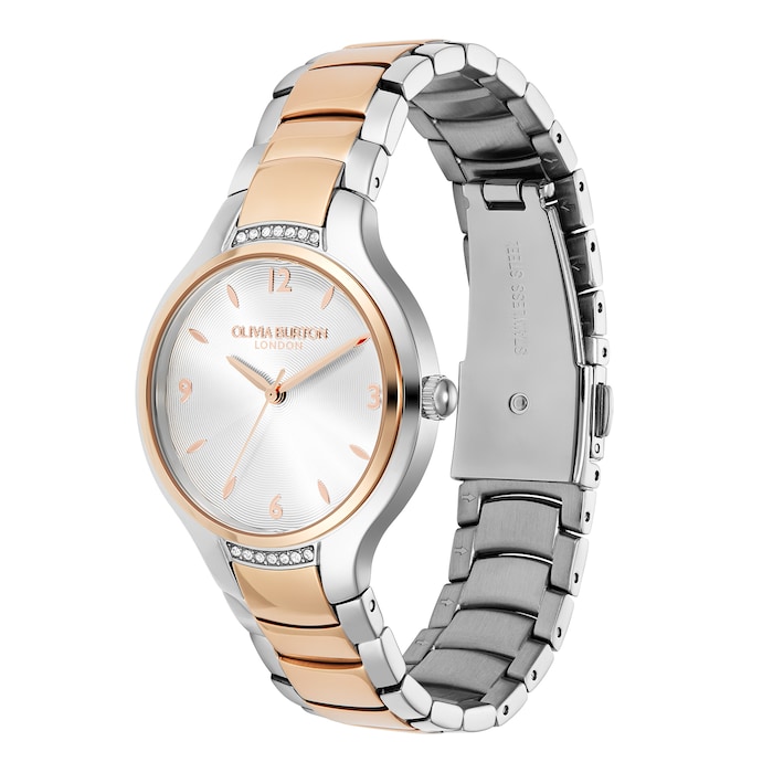 Olivia Burton Classic 34mm Ladies Watch Silver