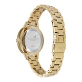 Olivia Burton Captivate Mother of Pearl And Gold 34mm Bracelet Ladies Watch